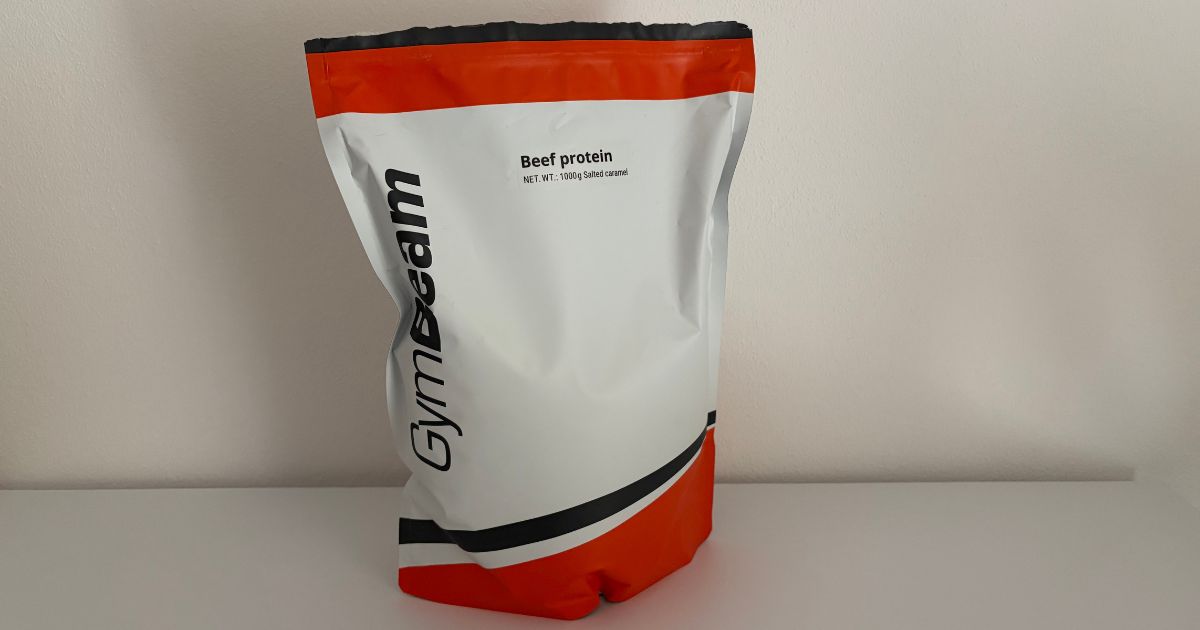 Máme pro vás recenzi na Beef Protein od GymBeam. Jak chutná hovězí protein? 