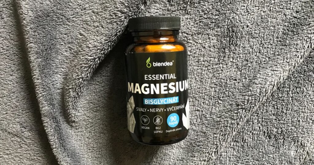 Hořčík Blendea recenze: Klidný spánek a navíc 10% sleva 1 Hořčík recenze: Bisglycinát Blendea a proč ho potřebujeme nejen při cvičení