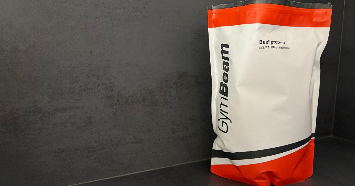 Máme pro vás recenzi na Beef Protein od GymBeam. Jak chutná hovězí protein? 