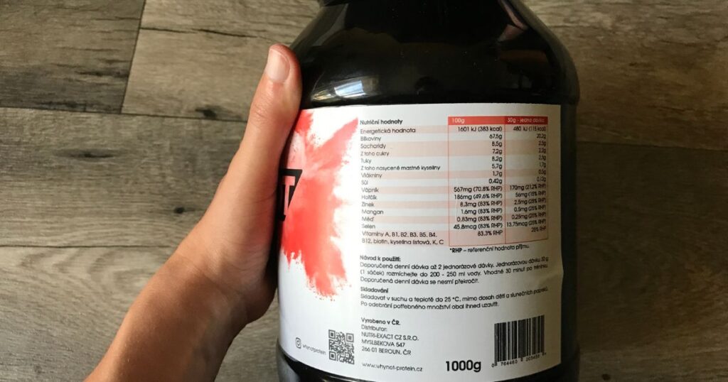 WhyNot jahodový protein recenze: Zdraví v prášku + sleva 2 Recenze: Jahodový protein WhyNot s Vitamíny a zkušenosti po měsíci užívání