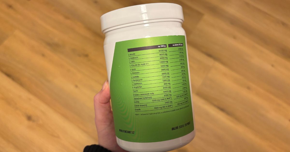 SmartFuel EAA Complex recenze: Tajemství lepší regenerace? 1 Proč jsem si vybrala SmartFuel EAA Complex + Electrolytes?
