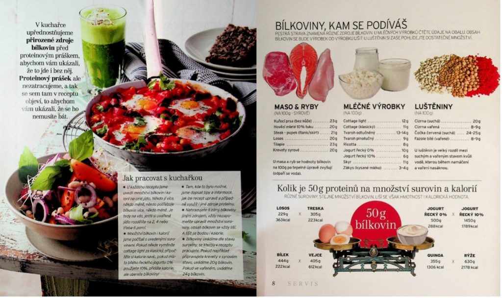Ukázka z knihy Proteinová kuchařka